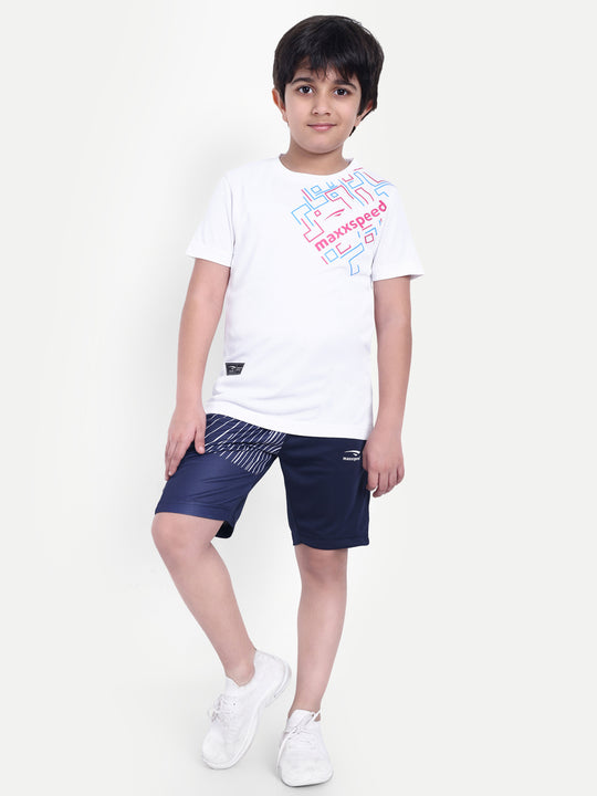 WHITE GRAPHIC TEE - KIDS