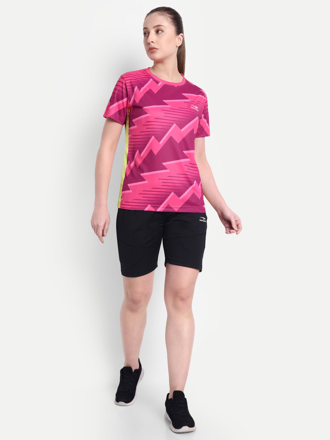 FLAMINGO PINK GRAPHIC T-SHIRT - AERO TEE - WOMEN