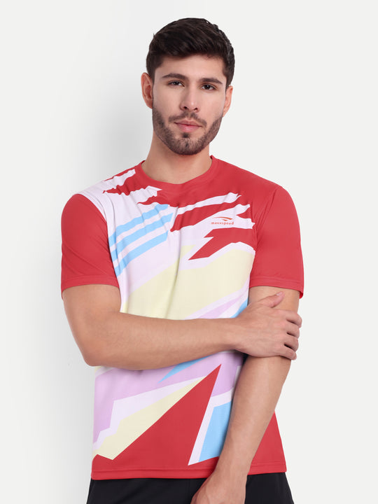 CHERRY RED GRAPHIC TSHIRT - AERO TEE