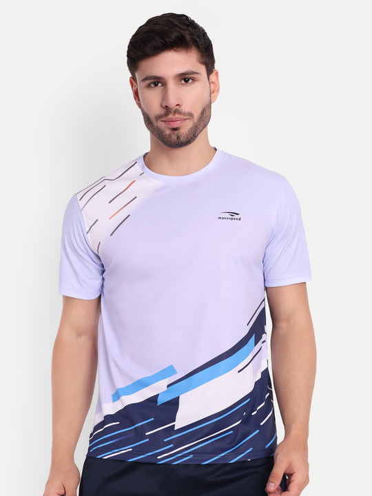 VIOLET  GRAPHIC TSHIRT -AERO TEE