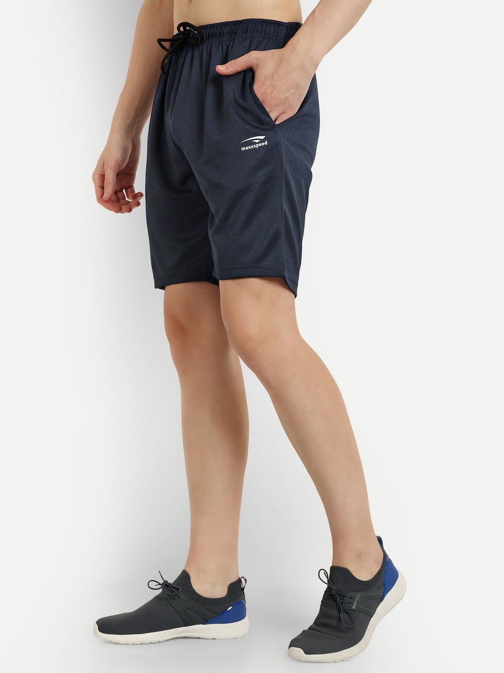 Navy Blue Badminton Shorts