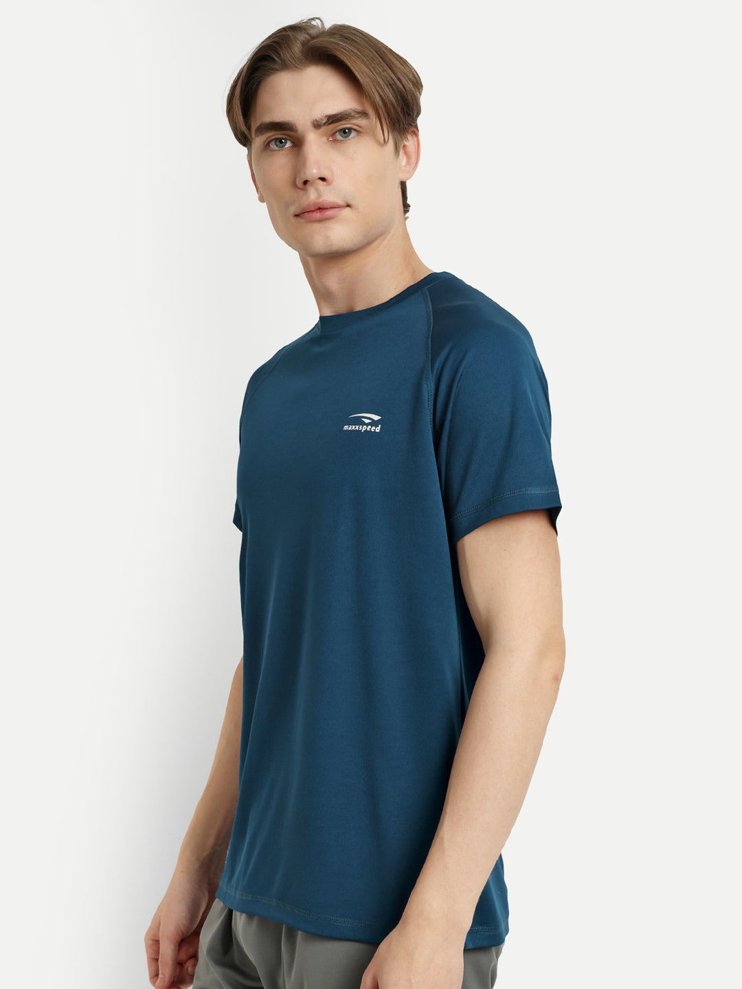 Rama blue Plain Badminton Tshirt