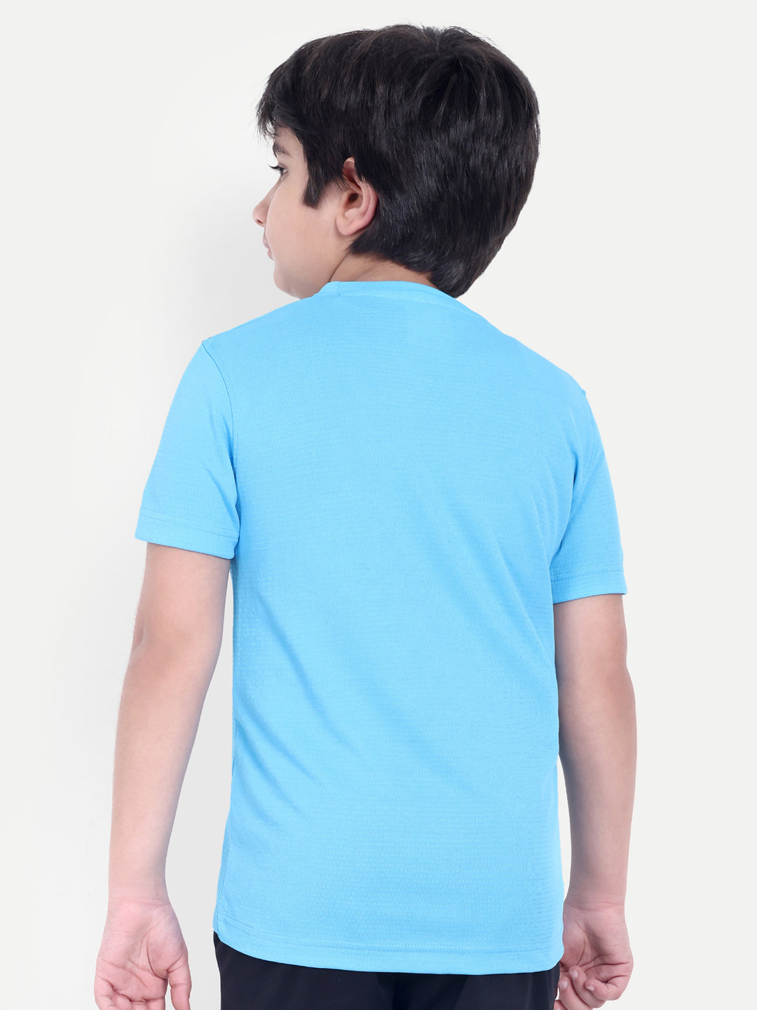 NEON BLUE GRAPHIC TEE - KIDS