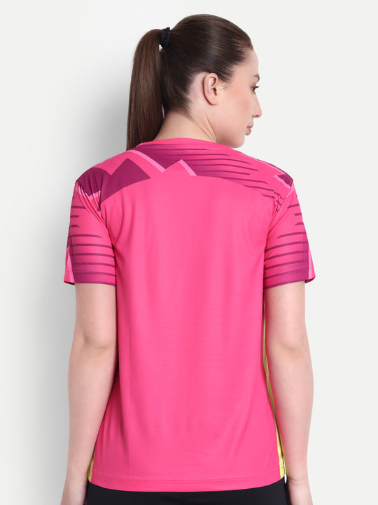 FLAMINGO PINK GRAPHIC T-SHIRT - AERO TEE - WOMEN