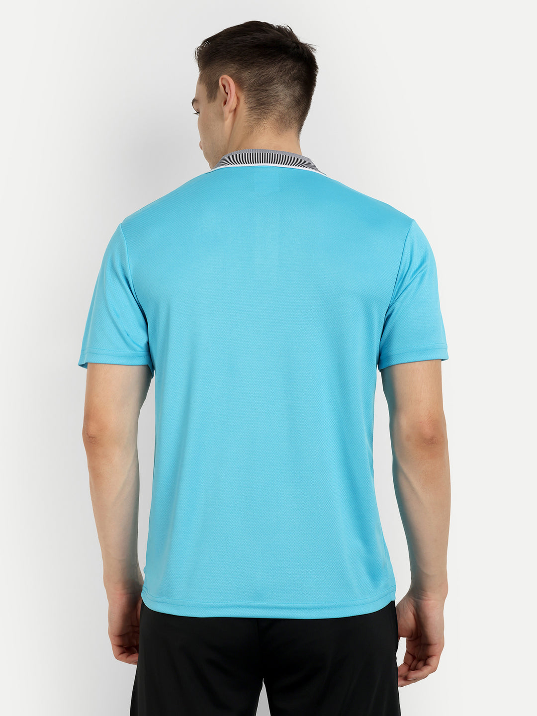 Sky Blue Polo Badminton Tshirt