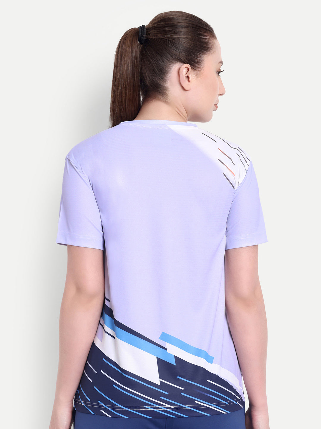 VIOLET GRAPHIC T-SHIRT - AERO TEE - WOMEN