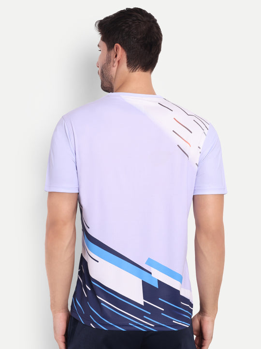 VIOLET  GRAPHIC TSHIRT -AERO TEE