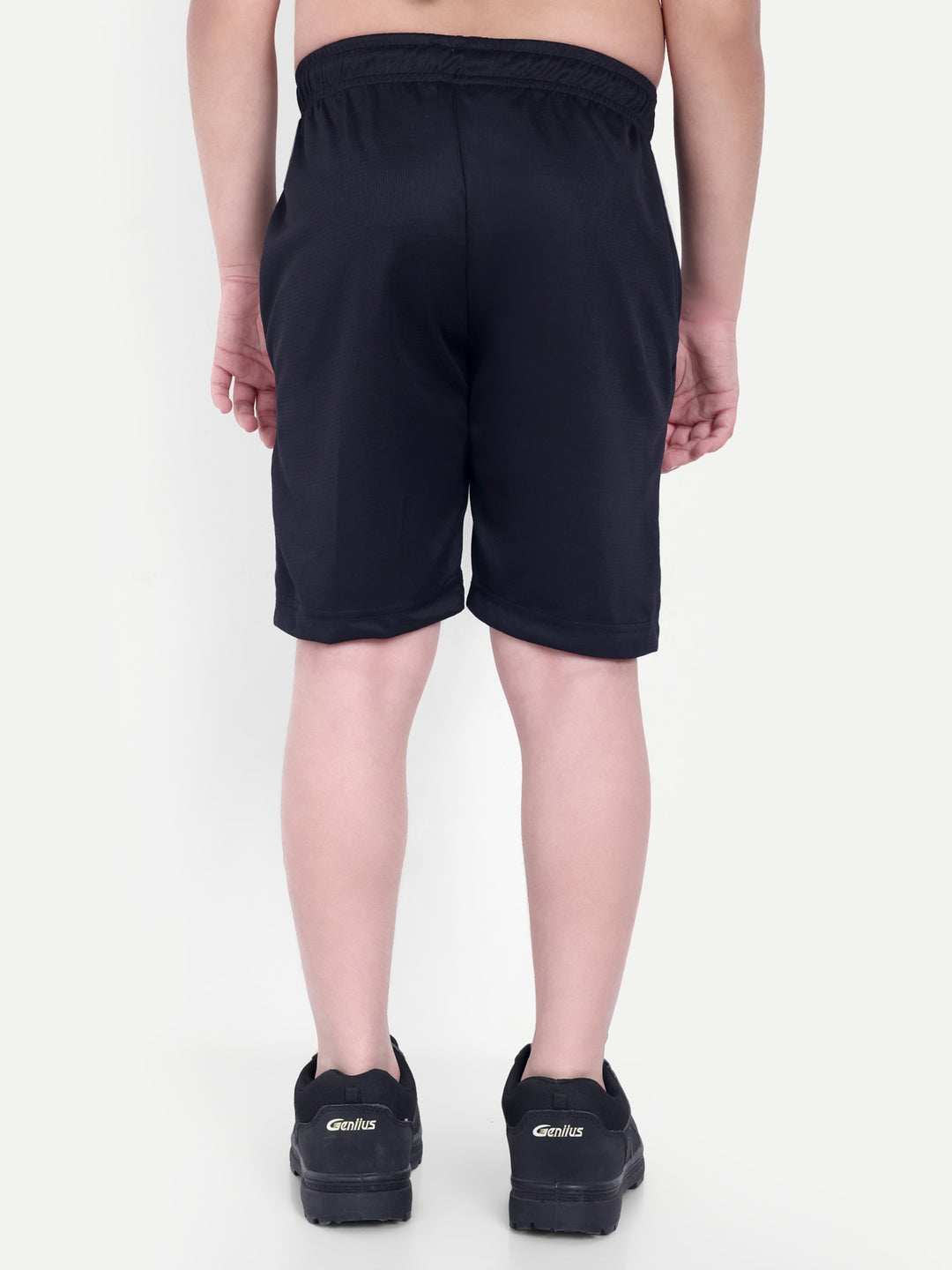 BLACK BADMINTON SHORTS - KIDS